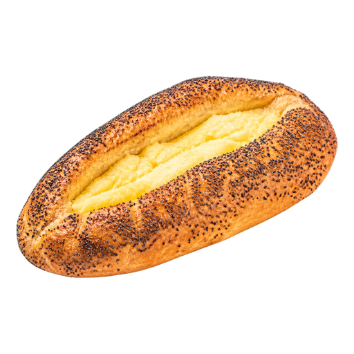 Tebirkes (Poppy Seed Bun) sticker illustration