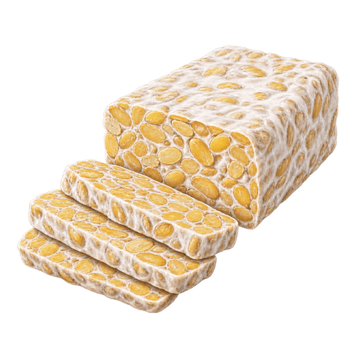 Tempeh sticker illustration