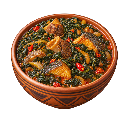 Palm Nut Soup sticker illustration