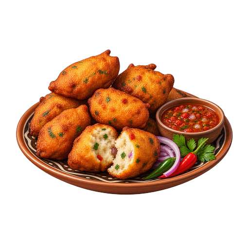 Bean Fritters sticker illustration