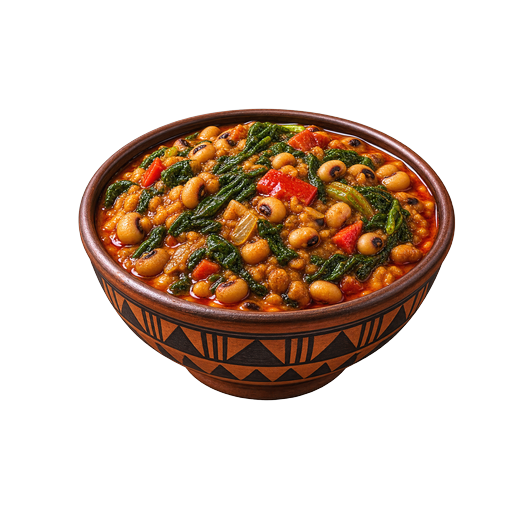 Togolese Bean Dish sticker illustration