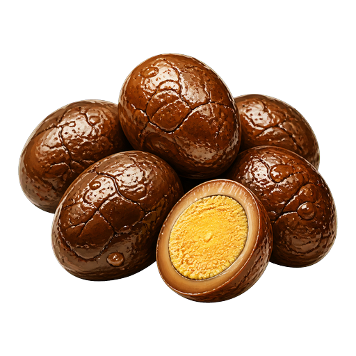Iron Eggs sticker illustration