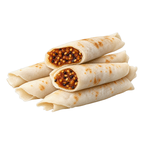Til pitha sticker illustration