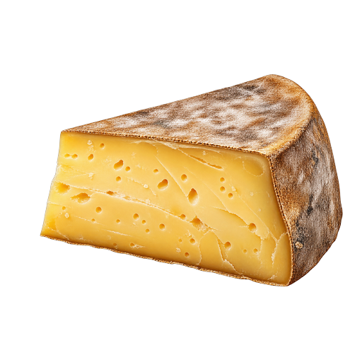 Tyrolean Mountain Cheese sticker illustration