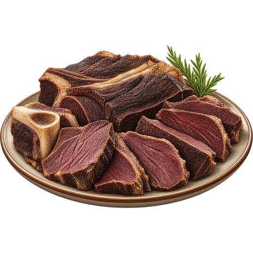 Pamiri Yak Meat sticker illustration