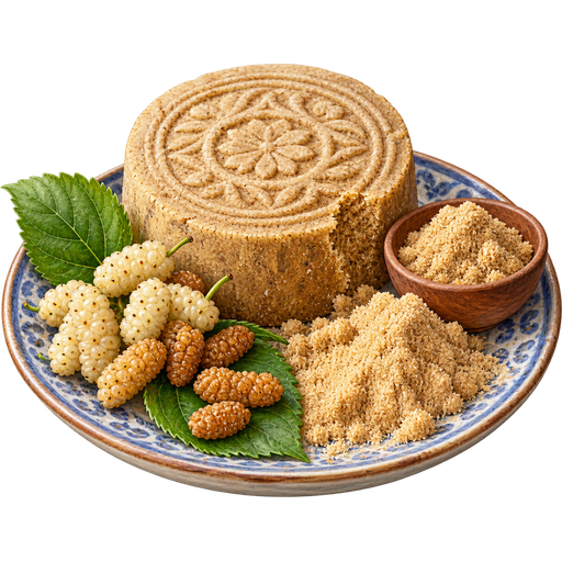 Pamiri Mulberry Flour sticker illustration