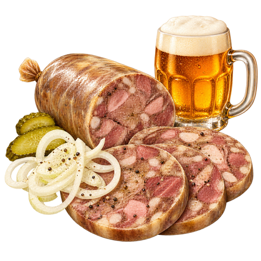 Tlačenka sticker illustration