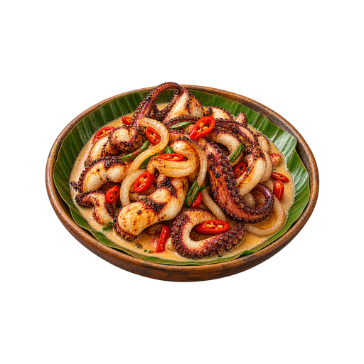 Tongan Feke sticker illustration