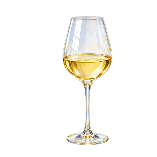 Tokaji Furmint sticker illustration