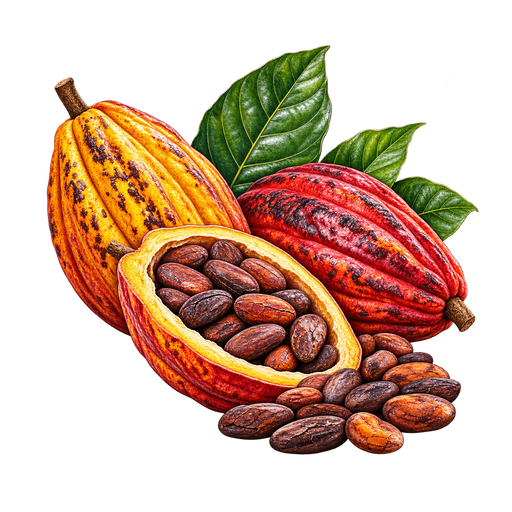 Toledo Cacao sticker illustration
