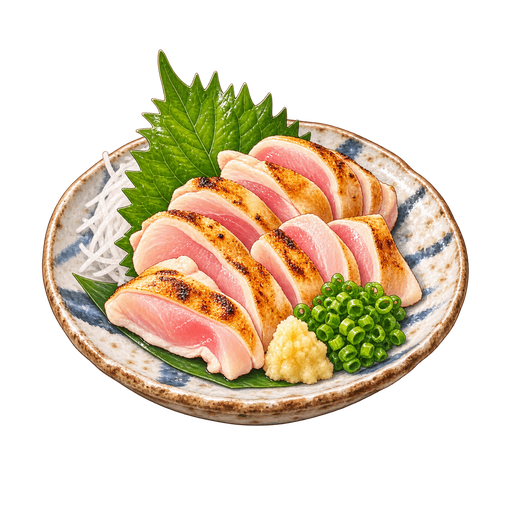 Torisashi sticker illustration