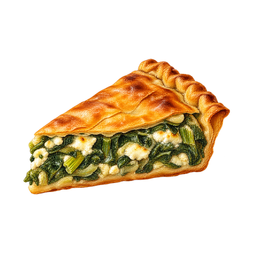 Torta de Acelgas sticker illustration