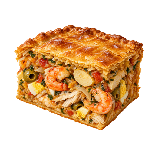 Torta Capixaba sticker illustration