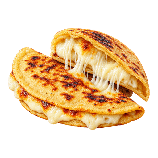 Tortilla con Quesillo sticker illustration