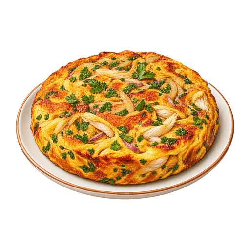 Tortilla de Raya sticker illustration