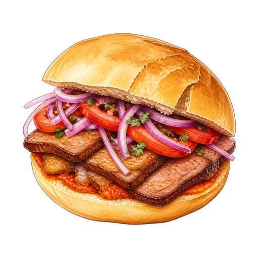 Trancapecho sticker illustration