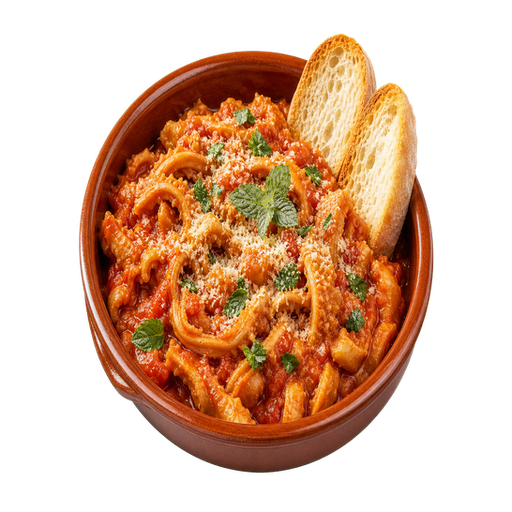 Trippa alla Romana sticker illustration