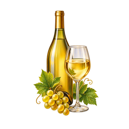 Tsinandali sticker illustration