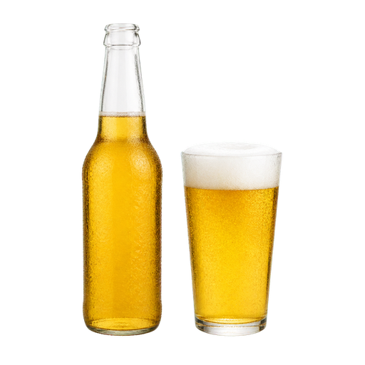 Tsingtao Beer sticker illustration
