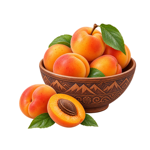 Ararat Apricots sticker illustration