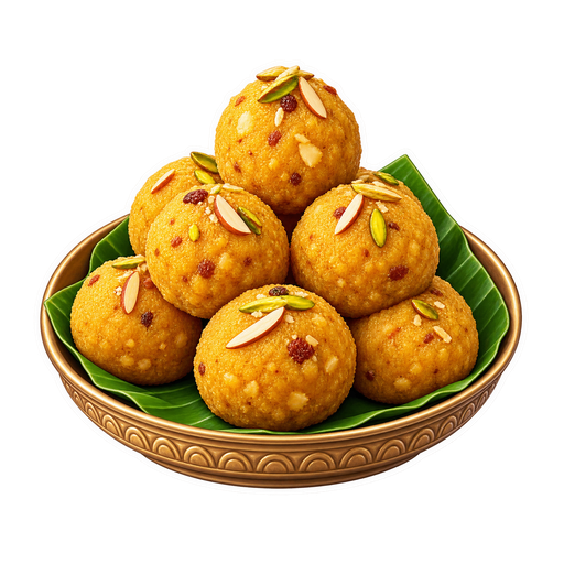 Ladoo sticker illustration
