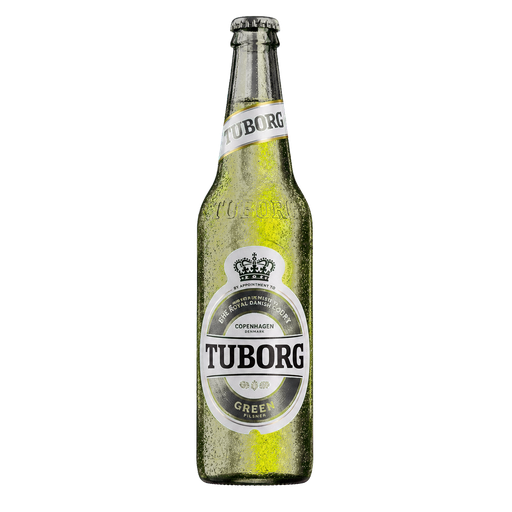 Tuborg sticker illustration