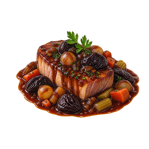 Tuna Pašticada sticker illustration