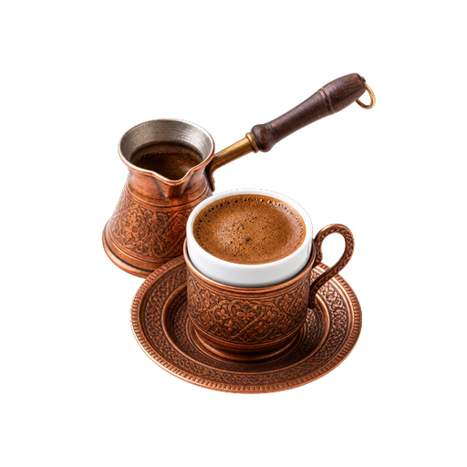 Turkish Coffee sticker illustration