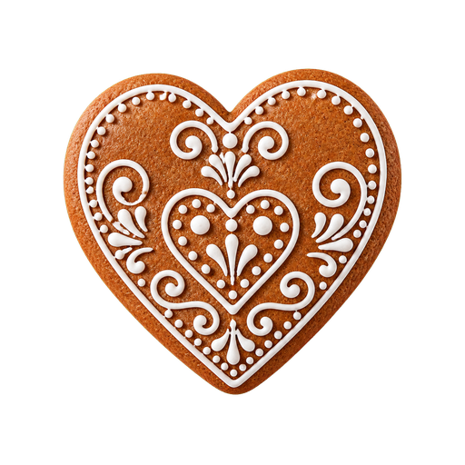 Honey Gingerbread sticker illustration