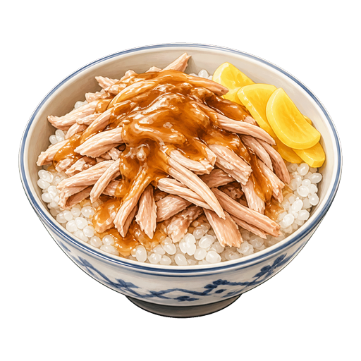 Turkey Rice sticker illustration