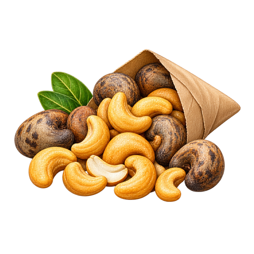 Mtwara Cashews sticker illustration