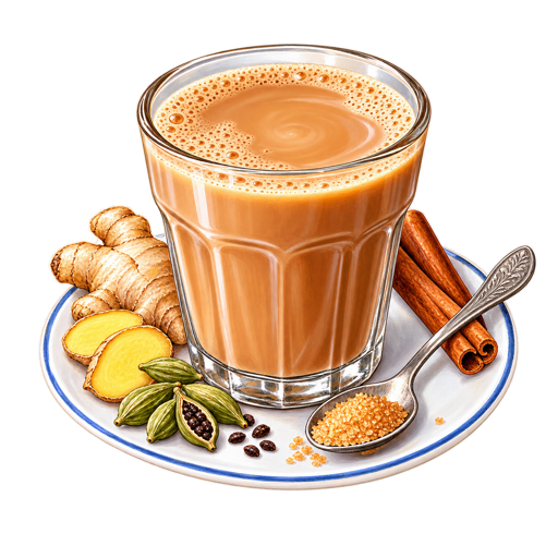Chai ya Maziwa sticker illustration