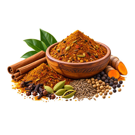 Zanzibar Curry Spice sticker illustration
