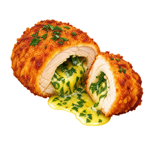 Chicken Kyiv sticker illustration