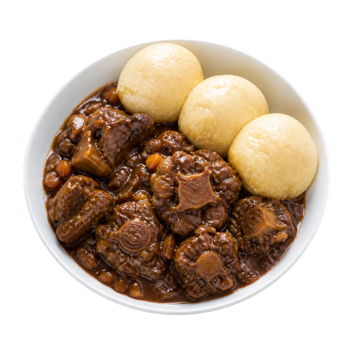 Umsila wenkomo (Oxtail & Dumplings) sticker illustration