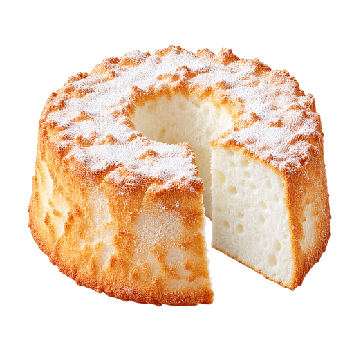 Angel Food Cake sticker illustration