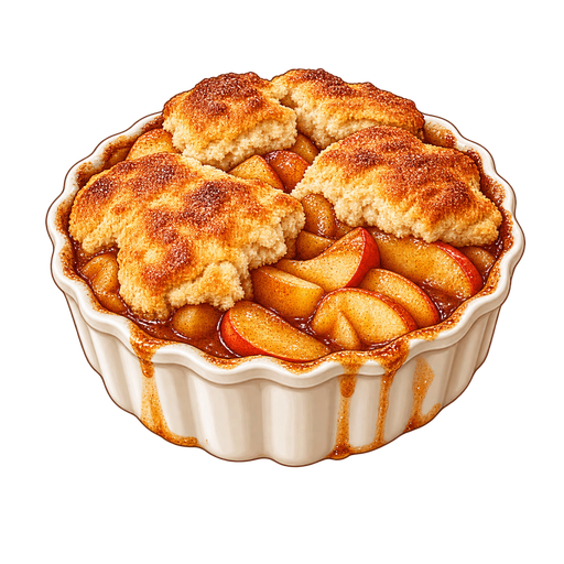 Apple Cobbler sticker illustration