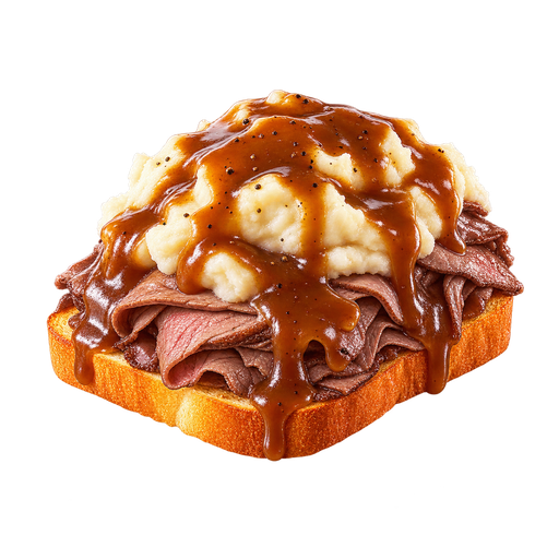 Beef Manhattan sticker illustration