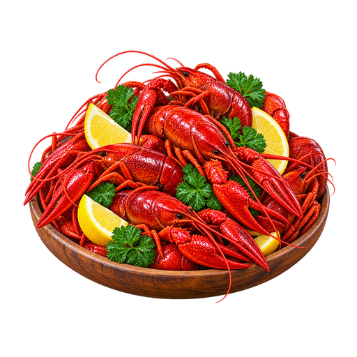 Boiled Crawfish sticker illustration