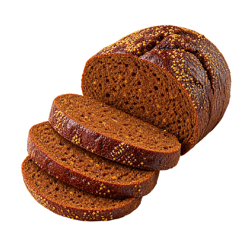 Boston Brown Bread sticker illustration