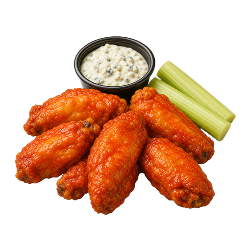 Buffalo Wings sticker illustration