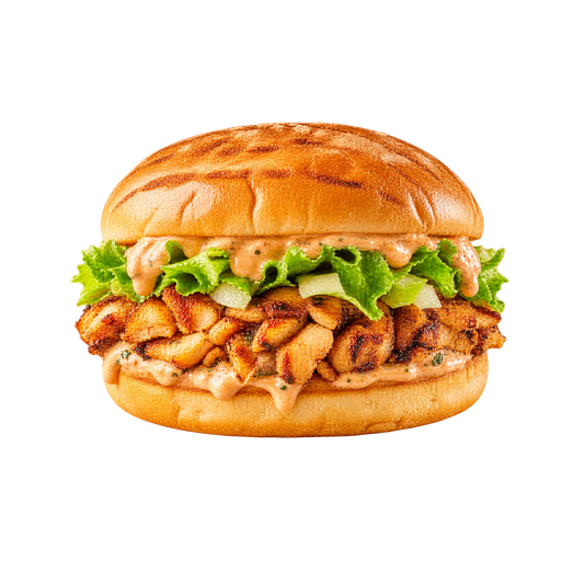 Chicken Barb Sandwich sticker illustration