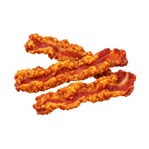 Chicken Fried Bacon sticker illustration
