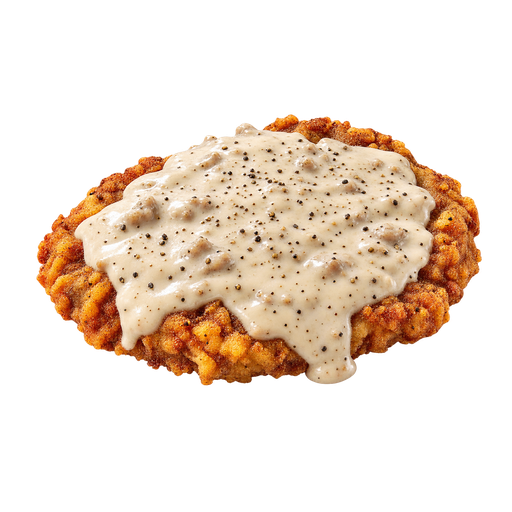 Chicken Fried Steak sticker illustration