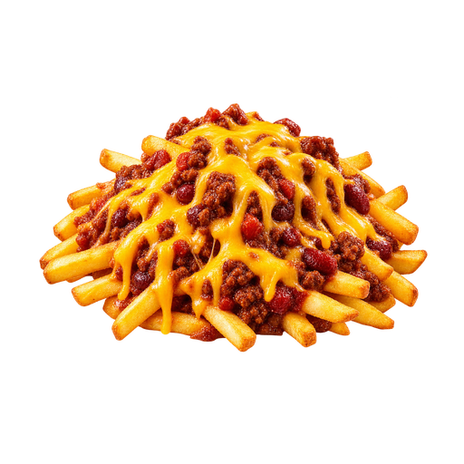 Chili Cheese Fries sticker illustration