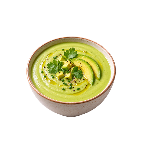 Chilled Avocado Soup sticker illustration