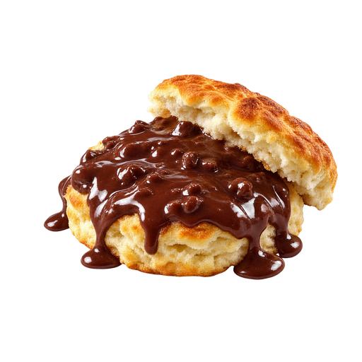 Chocolate Gravy sticker illustration