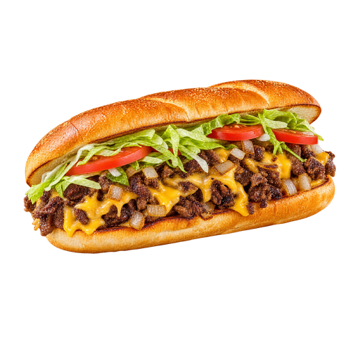 Chopped Cheese sticker illustration