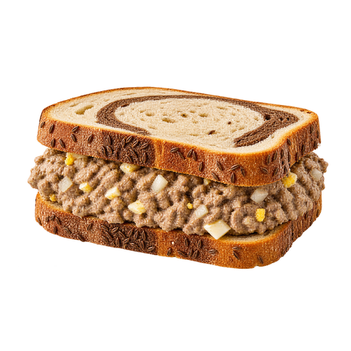 Chopped Liver Sandwich sticker illustration