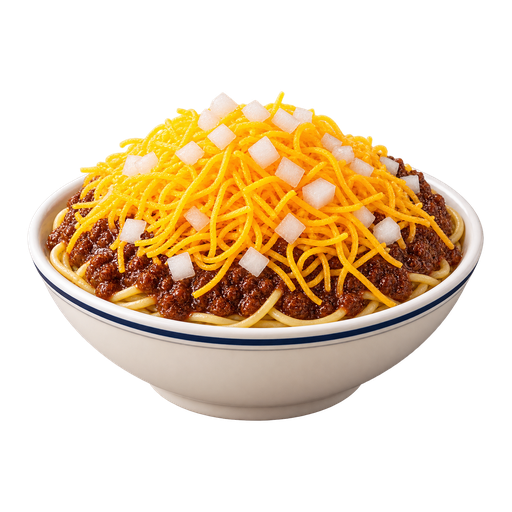 Cincinnati Chili sticker illustration